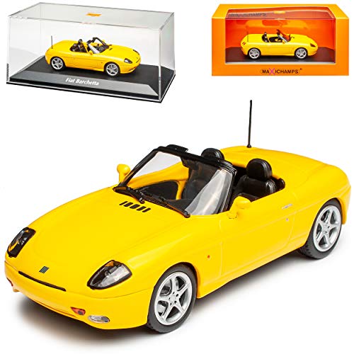 alles-meine.de GmbH FIAT Barchetta Type 183 Cabrio Gelb 1995-2005 1/43 Minichamps Maxichamps Modell Auto mit individiuellem Wunschkennzeichen alles-meine.de GmbH FIAT Barchetta Type 183 Cabrio Gelb 1995-2005 1/43 Minichamps Maxichamps Modell Auto mit individiuellem Wunschkennzeichen von alles-meine.de GmbH