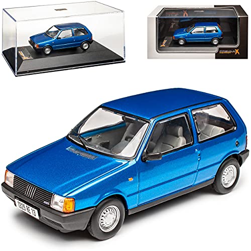alles-meine.de GmbH FIAT UNO I Typ 146 Blau 1. Generation 1983-1989 1/43 Ixo Modell Auto mit individiuellem Wunschkennzeichen von alles-meine.de GmbH