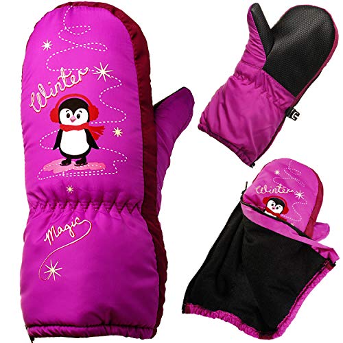 alles-meine.de GmbH Fausthandschuhe/Fäustlinge - mit langem Schaft + Reißverschluß - Größen: 3 bis 4 Jahre - lustiger Pinguin - lila/violett - LEICHT anzuziehen ! mit Dau.. alles-meine.de GmbH Fausthandschuhe/Fäustlinge - mit langem Schaft + Reißverschluß - Größen: 3 bis 4 Jahre - lustiger Pinguin - lila/violett - LEICHT anzuziehen ! mit Dau.. von alles-meine.de GmbH