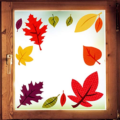 alles-meine.de GmbH Fensterbilder Motivwahl 11 TLG. Set - Bunte Herbst Laub Blätter - statisch haftend - selbstklebend + wiederverwendbar - Set Sticker Fenstersticker Aufkleb.. alles-meine.de GmbH Fensterbilder Motivwahl 11 TLG. Set - Bunte Herbst Laub Blätter - statisch haftend - selbstklebend + wiederverwendbar - Set Sticker Fenstersticker Aufkleb.. von alles-meine.de GmbH