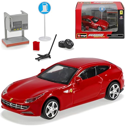 alles-meine.de GmbH Ferrari FF Coupe Rot Ab 2011 mit Zubehör 1/43 Burago Modell Auto mit individiuellem Wunschkennzeichen alles-meine.de GmbH Ferrari FF Coupe Rot Ab 2011 mit Zubehör 1/43 Burago Modell Auto mit individiuellem Wunschkennzeichen von alles-meine.de GmbH