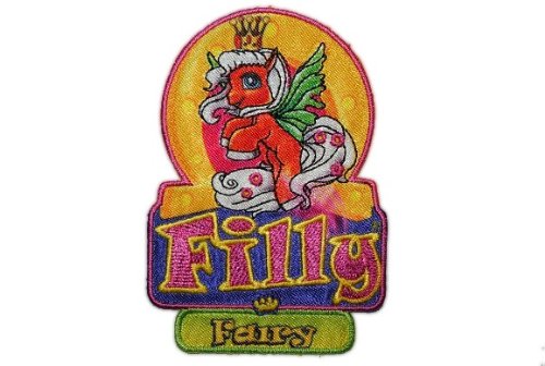 alles-meine.de GmbH Filly Fairy Logo 5,8 cm * 8,3 cm Bügelbild Aufnäher Applikation - Pferd Einhorn - Pferde Einhornmotiv bunt Flügel alles-meine.de GmbH Filly Fairy Logo 5,8 cm * 8,3 cm Bügelbild Aufnäher Applikation - Pferd Einhorn - Pferde Einhornmotiv bunt Flügel von alles-meine.de GmbH