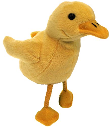 alles-meine.de GmbH Fingerpuppe - gelbe Ente - Fingertiere/Fingerspielpuppe - Handpuppe/Handspielpuppe - Plüsch - Enten/Gans - Bauernhof - superweich - Handpuppen Kaspe.. von alles-meine.de GmbH