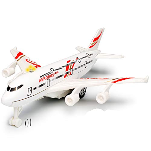 alles-meine.de GmbH Flugzeug aus Metall - mit Sound/Geräusch + Licht - zum Aufziehen & Fahren/mit Rückzug - ROT - bewegliche Räder - 16,5 cm - Flugzeuge/zum Sammeln & S.. alles-meine.de GmbH Flugzeug aus Metall - mit Sound/Geräusch + Licht - zum Aufziehen & Fahren/mit Rückzug - ROT - bewegliche Räder - 16,5 cm - Flugzeuge/zum Sammeln & S.. von alles-meine.de GmbH