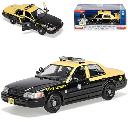 alles-meine.de GmbH Ford Crown Victoria Police Polizei Florida Highway Patrol State Trooper Schwarz mit Beige 2. Generation 1997-2011 1/24 Greenlight Modell Auto mit individiuell.. alles-meine.de GmbH Ford Crown Victoria Police Polizei Florida Highway Patrol State Trooper Schwarz mit Beige 2. Generation 1997-2011 1/24 Greenlight Modell Auto mit individiuell.. von alles-meine.de GmbH