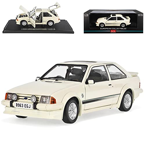 alles-meine.de GmbH Ford Escort RS Turbo 3. Generation 3 Türer Rechtslenker Weiss 1980-1985 1/18 Sun Star Modell Auto mit individiuellem Wunschkennzeichen alles-meine.de GmbH Ford Escort RS Turbo 3. Generation 3 Türer Rechtslenker Weiss 1980-1985 1/18 Sun Star Modell Auto mit individiuellem Wunschkennzeichen von alles-meine.de GmbH