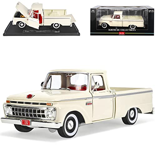 alles-meine.de GmbH Ford F-100 Custom Cab Pick-Up Pritsche 1965 Weiss 1/18 Sun Star Modell Auto mit individiuellem Wunschkennzeichen alles-meine.de GmbH Ford F-100 Custom Cab Pick-Up Pritsche 1965 Weiss 1/18 Sun Star Modell Auto mit individiuellem Wunschkennzeichen von alles-meine.de GmbH