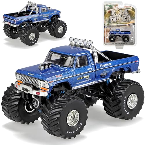 alles-meine.de GmbH Ford F-250 Monster Truck Bigfoot Nr 1 1974 Kings of Crunch Pick-Up Blau USA 1/64 Greenlight Modell Auto mit individiuellem Wunschkennzeichen alles-meine.de GmbH Ford F-250 Monster Truck Bigfoot Nr 1 1974 Kings of Crunch Pick-Up Blau USA 1/64 Greenlight Modell Auto mit individiuellem Wunschkennzeichen von alles-meine.de GmbH