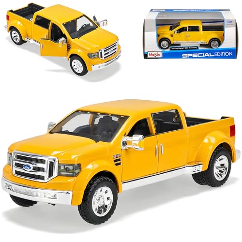 alles-meine.de GmbH Ford F350 Mighty Super Duty 2. Generation Pick-Up Gelb 2008-2011 1/31 1/24 Modell Auto mit individiuellem Wunschkennzeichen alles-meine.de GmbH Ford F350 Mighty Super Duty 2. Generation Pick-Up Gelb 2008-2011 1/31 1/24 Modell Auto mit individiuellem Wunschkennzeichen von alles-meine.de GmbH