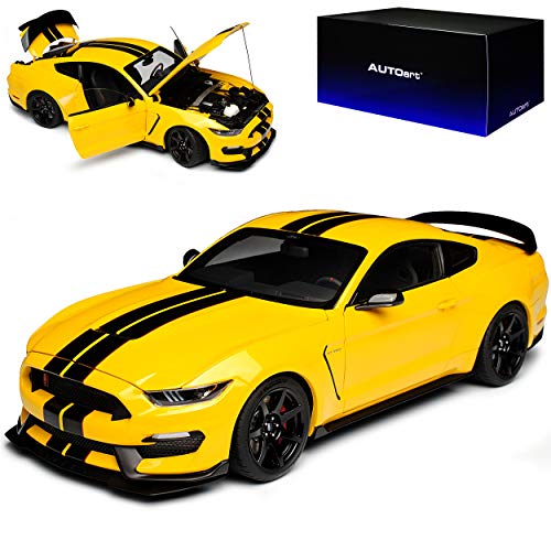 alles-meine.de GmbH Ford Shelby Mustang GT350R Coupe Gelb mit Schwarz Ab 2014 72932 1/18 Auto*Art Modell Auto mit individiuellem Wunschkennzeichen alles-meine.de GmbH Ford Shelby Mustang GT350R Coupe Gelb mit Schwarz Ab 2014 72932 1/18 Auto*Art Modell Auto mit individiuellem Wunschkennzeichen von alles-meine.de GmbH
