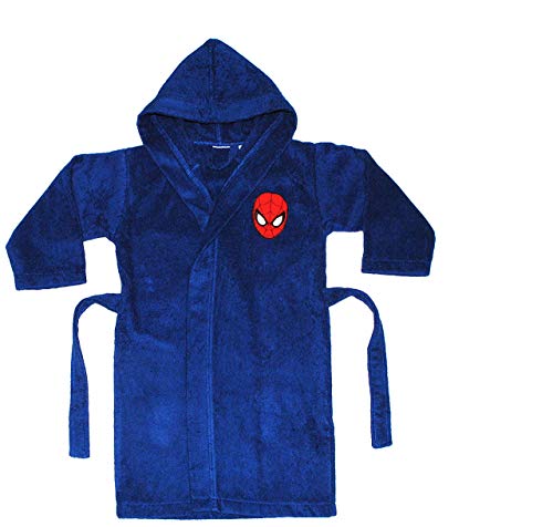 alles-meine.de GmbH Frottee Bademantel - Spyderman - 2 bis 4 Jahre/Gr. 92-110 - für Kinder/Jungen - 100% Baumwolle - Spyderman - Badetuch - Amazing Ultimate/Morgenma.. von alles-meine.de GmbH