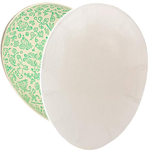 alles-meine.de GmbH Füll - Pappei - 12 cm - einfarbig - weiß - Uni - Osterei/Ei zum Basteln - Malen - Bekleben - Befüllen - Deko Pappe Papp Pappeier Dekoei Pappostereier Füllen.. alles-meine.de GmbH Füll - Pappei - 12 cm - einfarbig - weiß - Uni - Osterei/Ei zum Basteln - Malen - Bekleben - Befüllen - Deko Pappe Papp Pappeier Dekoei Pappostereier Füllen.. von alles-meine.de GmbH