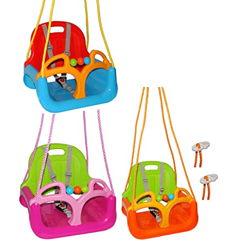alles-meine.de GmbH Gitterschaukel/Babyschaukel - mitwachsend & umbaubar - mit Gurt - ROT/GELB/BLAU - Leichter Einstieg ! - belastbar 100 kg - Kinderschaukel ab 1 Jahre.. alles-meine.de GmbH Gitterschaukel/Babyschaukel - mitwachsend & umbaubar - mit Gurt - ROT/GELB/BLAU - Leichter Einstieg ! - belastbar 100 kg - Kinderschaukel ab 1 Jahre.. von alles-meine.de GmbH
