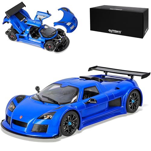 alles-meine.de GmbH Gumpert Apollo S Blau 71303 2005-2013 1/18 AutoArt Modell Auto mit individiuellem Wunschkennzeichen von alles-meine.de GmbH