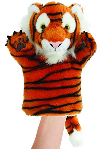 alles-meine.de GmbH Handpuppe/Handspielpuppe - Tiger/Löwe - Arme beweglich - superweich - Handpuppen Kasperletheater - Stofftier/Zootier - Plüschtier - Kuscheltier - Zo.. von alles-meine.de GmbH