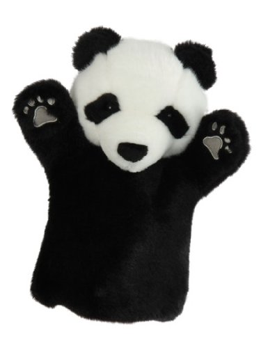 Handpuppe Panda Teddy Bären Zoo Zootier Tier Wildtier Handspielpuppe von alles-meine.de GmbH