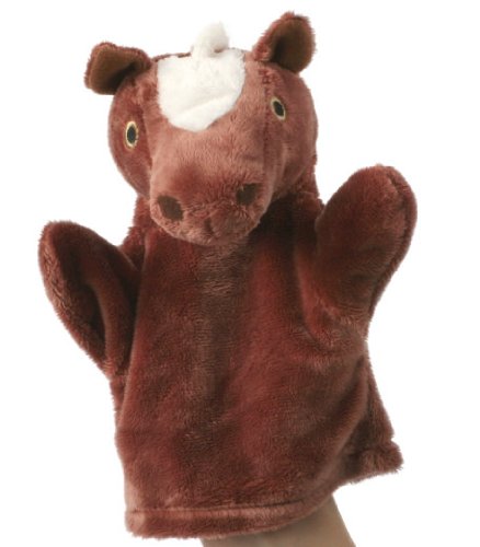 alles-meine.de GmbH Handpuppe Pferd Tier Haustier Bauernhof Handspielpuppe Kasperlfigur Kasperle von alles-meine.de GmbH