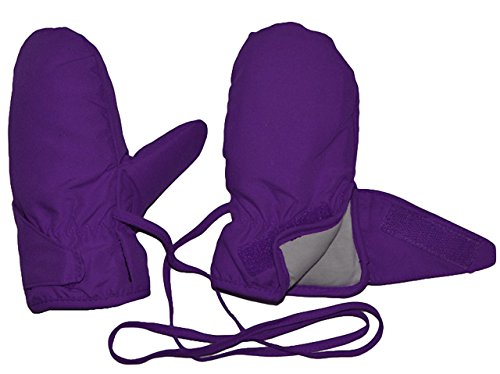 alles-meine.de GmbH Handschuhe mit langem Schaft + Klettverschluß lila/violett - Größe: 2-3 Jahre - wasserdicht + atmungsaktiv Thinsulate - für Mädchen/Kinder Thermo gefütt.. von alles-meine.de GmbH