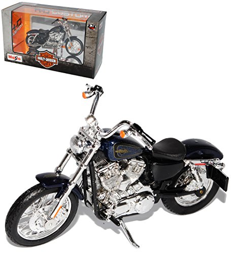 alles-meine.de GmbH HarIey Davdson 2012 XL 1200V Seventy Two Blau Schwarz 1/18 Modell Motorrad mit individiuellem Wunschkennzeichen alles-meine.de GmbH HarIey Davdson 2012 XL 1200V Seventy Two Blau Schwarz 1/18 Modell Motorrad mit individiuellem Wunschkennzeichen von alles-meine.de GmbH