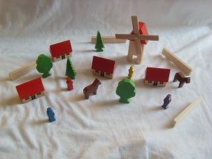 alles-meine.de GmbH Holz: Dorf mit Windmühle, Häuser & Bäume, Figuren und Bausteine - Original Erzgebirge - Holzhäuser Eisenbahn ideal für Holzeisenbahn Gebäude Zubehör Stadt - B.. alles-meine.de GmbH Holz: Dorf mit Windmühle, Häuser & Bäume, Figuren und Bausteine - Original Erzgebirge - Holzhäuser Eisenbahn ideal für Holzeisenbahn Gebäude Zubehör Stadt - B.. von alles-meine.de GmbH