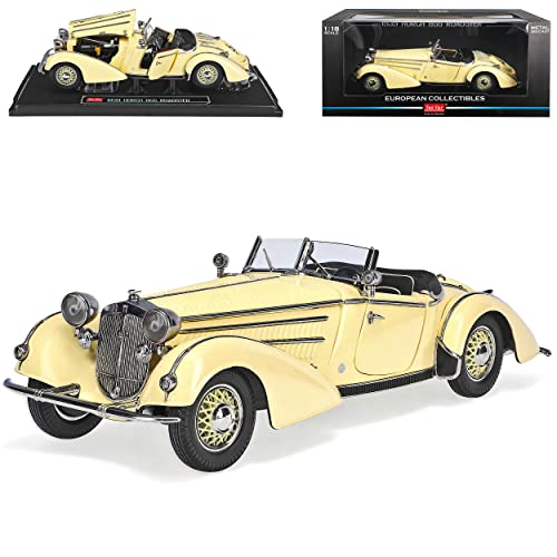 alles-meine.de GmbH Horch 855 Roadster Gelb Beige 1939 1/18 Sun Star Modell Auto mit individiuellem Wunschkennzeichen alles-meine.de GmbH Horch 855 Roadster Gelb Beige 1939 1/18 Sun Star Modell Auto mit individiuellem Wunschkennzeichen von alles-meine.de GmbH