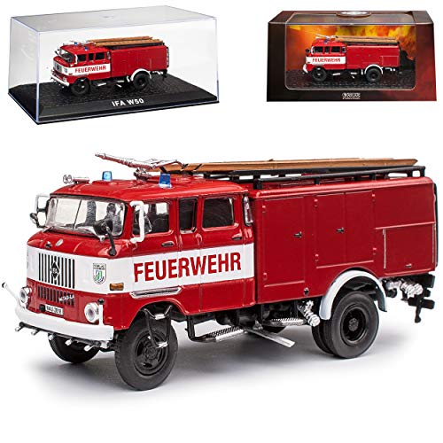 IFA W50 TLF 16 Freiwillige Feuerwehr 1965-1990 1/72 Atlas Modell Auto mit individiuellem Wunschkennzeichen von alles-meine.de GmbH