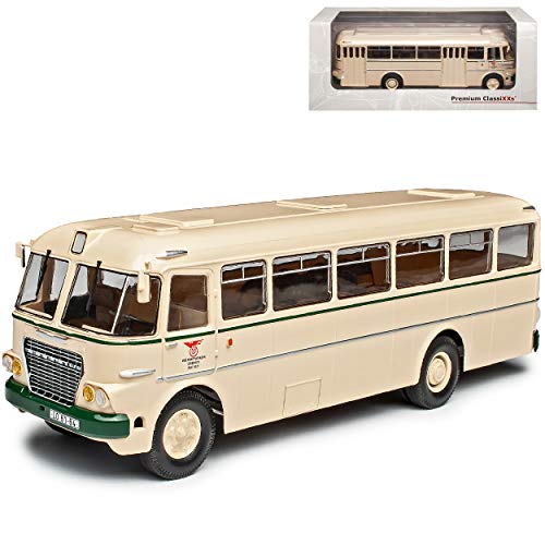 alles-meine.de GmbH Ikarus 620 Omnibus VEB Kraftverkehr Eisenach 1958-1961 1/43 Premium ClassiXXs Modell Auto mit individiuellem Wunschkennzeichen von alles-meine.de GmbH