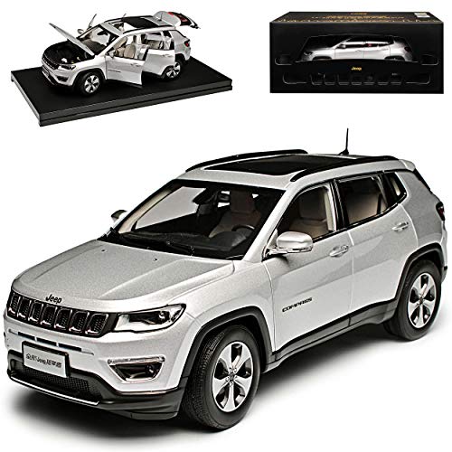 alles-meine.de GmbH Jeep Compass SUV Silber 2. Generation ab 2016 1/18 PA*u*d*i Modell Auto mit individiuellem Wunschkennzeichen alles-meine.de GmbH Jeep Compass SUV Silber 2. Generation ab 2016 1/18 PA*u*d*i Modell Auto mit individiuellem Wunschkennzeichen von alles-meine.de GmbH