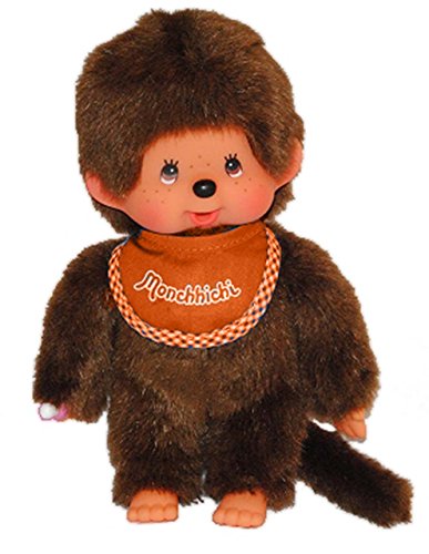 alles-meine.de GmbH Junge Monchhichi mit roten Lätzchen Monchichi - Boy roter Latz Jungen von alles-meine.de GmbH