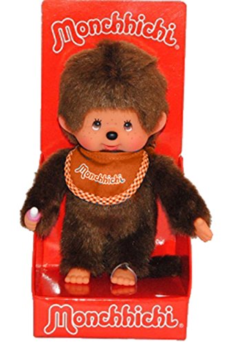 alles-meine.de GmbH Junge mit rotem Lätzchen Monchhichi - Monchichi rot Boy Latz Jungen von alles-meine.de GmbH