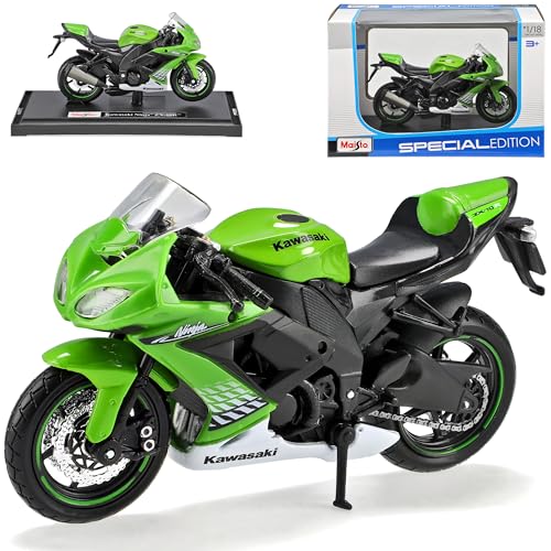 alles-meine.de GmbH Kawasak. Ninja ZX-10R Grün Weiss Ab 2004 1/18 Modell Motorrad mit individiuellem Wunschkennzeichen alles-meine.de GmbH Kawasak. Ninja ZX-10R Grün Weiss Ab 2004 1/18 Modell Motorrad mit individiuellem Wunschkennzeichen von alles-meine.de GmbH