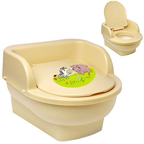 alles-meine.de GmbH Kindertoilette - Töpfchen/Nachttopf/Babytopf - mit Deckel - beige - Creme Tiere - Zebra & Nilpferd Bieco - groß - Reisetoilette - Babytöpfchen/Kinde.. alles-meine.de GmbH Kindertoilette - Töpfchen/Nachttopf/Babytopf - mit Deckel - beige - Creme Tiere - Zebra & Nilpferd Bieco - groß - Reisetoilette - Babytöpfchen/Kinde.. von alles-meine.de GmbH
