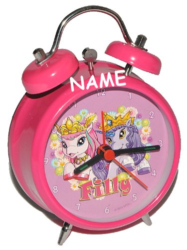 alles-meine.de GmbH Kinderwecker Filly Einhorn Magic - incl. Namen - für Kinder Wecker rosa Pferd Metall - Alarm Mädcher Analog - analoge Uhr alles-meine.de GmbH Kinderwecker Filly Einhorn Magic - incl. Namen - für Kinder Wecker rosa Pferd Metall - Alarm Mädcher Analog - analoge Uhr von alles-meine.de GmbH