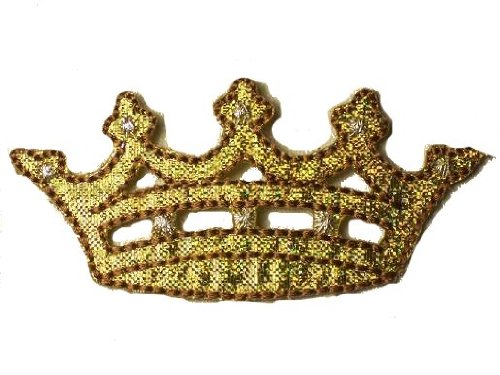 alles-meine.de GmbH Krone 6,7 cm * 3,2 cm Bügelbild Prinzessin Prinz Aufnäher Applikation Aufbügler Aufbügelflicken alles-meine.de GmbH Krone 6,7 cm * 3,2 cm Bügelbild Prinzessin Prinz Aufnäher Applikation Aufbügler Aufbügelflicken von alles-meine.de GmbH