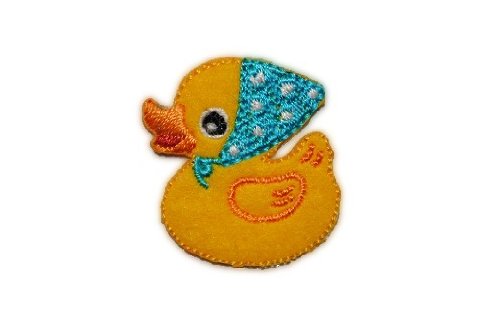 alles-meine.de GmbH Küken klein 2,7 cm * 2,9 cm Bügelbild Aufnäher Applikation Gans Badeente Vogel von alles-meine.de GmbH