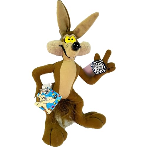 alles-meine.de GmbH Kuscheltier - Looney Tunes - Wile E. Coyote - 33 cm - Plüschtier Baby Kleinkinder Kinder Schmusetier - Karl Willi Willy Kojote von alles-meine.de GmbH