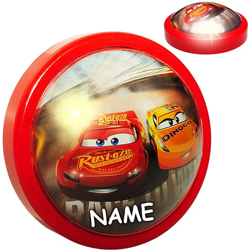 alles-meine.de GmbH LED Nachtlicht - Cars/Lightning McQueen - Auto - rot - inkl. Name - Batterie betrieben - magisches Licht & Schlummerlicht - zum Drücken - Touch - Baby /.. alles-meine.de GmbH LED Nachtlicht - Cars/Lightning McQueen - Auto - rot - inkl. Name - Batterie betrieben - magisches Licht & Schlummerlicht - zum Drücken - Touch - Baby /.. von alles-meine.de GmbH