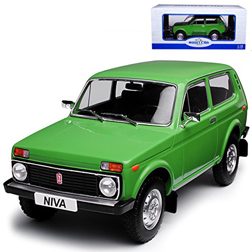 alles-meine.de GmbH Lada Niva Grün Ab 1976 1/18 Model Car Group Modell Auto mit individiuellem Wunschkennzeichen alles-meine.de GmbH Lada Niva Grün Ab 1976 1/18 Model Car Group Modell Auto mit individiuellem Wunschkennzeichen von alles-meine.de GmbH