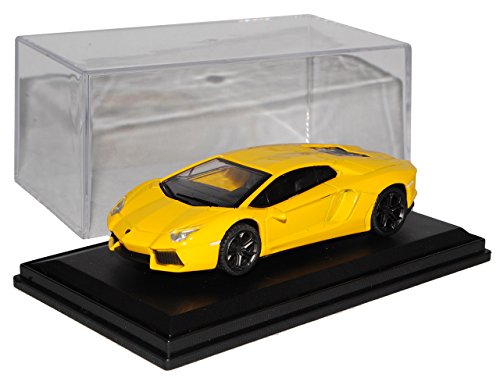 alles-meine.de GmbH Lamborgihini Aventador Coupe Gelb Ab 2011 mit Sockel und Vitrine 1/43 Modellcarsonline Modell Auto mit individiuellem Wunschkennzeichen alles-meine.de GmbH Lamborgihini Aventador Coupe Gelb Ab 2011 mit Sockel und Vitrine 1/43 Modellcarsonline Modell Auto mit individiuellem Wunschkennzeichen von alles-meine.de GmbH