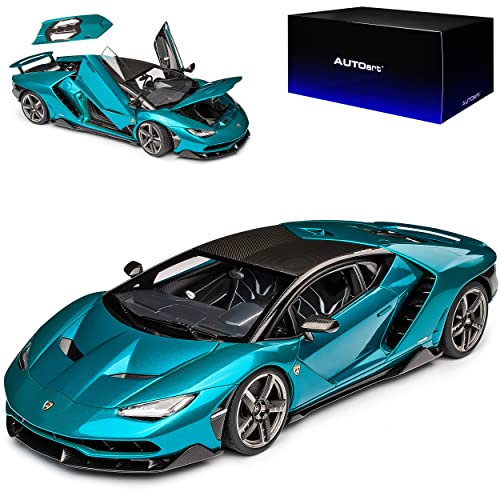 alles-meine.de GmbH Lamborgihini Centenario Coupe Verde Artemis Metallic Grün 79202 1/18 AutoArt Modell Auto mit individiuellem Wunschkennzeichen von alles-meine.de GmbH