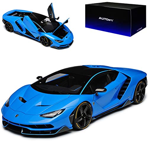 alles-meine.de GmbH Lamborgihini Centenario LP770-4 Coupe Blau 79113 1/18 AutoArt Modell Auto mit individiuellem Wunschkennzeichen von alles-meine.de GmbH