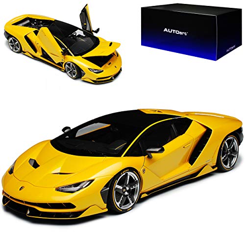 alles-meine.de GmbH Lamborgihini Centenario LP770-4 Coupe Gelb 79115 1/18 AutoArt Modell Auto mit individiuellem Wunschkennzeichen von alles-meine.de GmbH
