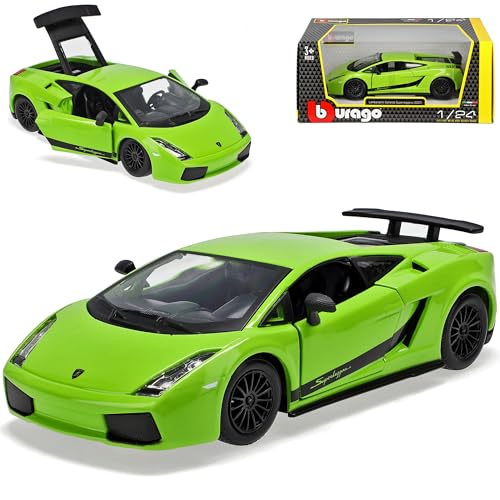 alles-meine.de GmbH Lamborgihini Gallardo Superleggera Coupe Grün Ab 2007 1/24 Burago Modell Auto mit individiuellem Wunschkennzeichen alles-meine.de GmbH Lamborgihini Gallardo Superleggera Coupe Grün Ab 2007 1/24 Burago Modell Auto mit individiuellem Wunschkennzeichen von alles-meine.de GmbH
