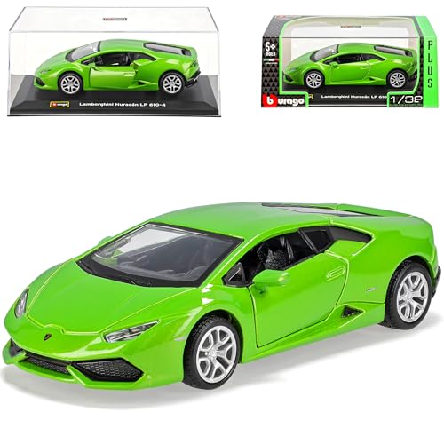 alles-meine.de GmbH Lamborgihini Huracan LP6410-4 Coupe Grün Ab 2014 1/32 Burago Modell Auto mit individiuellem Wunschkennzeichen alles-meine.de GmbH Lamborgihini Huracan LP6410-4 Coupe Grün Ab 2014 1/32 Burago Modell Auto mit individiuellem Wunschkennzeichen von alles-meine.de GmbH