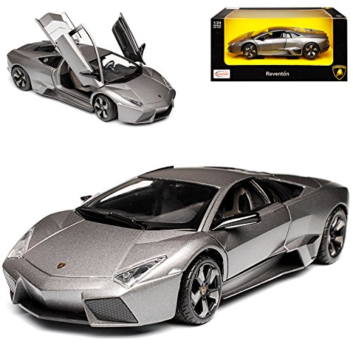alles-meine.de GmbH Lamborgihini Reventon Coupe Grau IAA Frankfurt 2007 1/24 Rastar Modell Auto mit individiuellem Wunschkennzeichen alles-meine.de GmbH Lamborgihini Reventon Coupe Grau IAA Frankfurt 2007 1/24 Rastar Modell Auto mit individiuellem Wunschkennzeichen von alles-meine.de GmbH