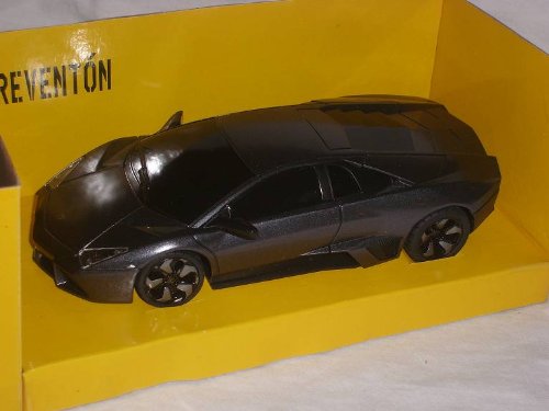 alles-meine.de GmbH Lamborgihini Reventon Grau Coupe Funkauto Rc R/c 1/24 Mondo Motors Modellauto Modell Auto von alles-meine.de GmbH