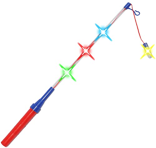 alles-meine.de GmbH Laternenstab - 51 cm - elektrisch für Batterie - extra Blinkender STAB - für Laternen Lampions - Laternenumzug - Mädchen Jungen/Kinder - Papierlaterne - Tel.. von alles-meine.de GmbH