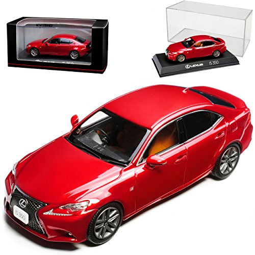 alles-meine.de GmbH Lex. is XE3 350 F-Sport Limousine Rot Metallic 3. Generation Ab 2013 1/43 Kyosho Modell Auto mit individiuellem Wunschkennzeichen von alles-meine.de GmbH