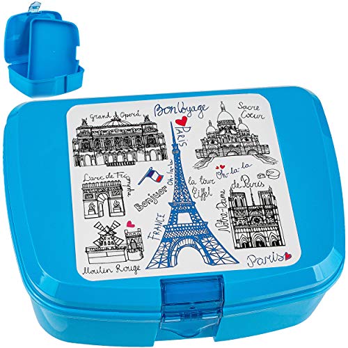 alles-meine.de GmbH Lunchbox/Brotdose - Paris Sehenswürdigkeiten/Frankreich - BPA frei - mit extra Einsatz/Fächern - herausnehmbaren Fach - Brotbüchse Küche Essen - für Mäd.. alles-meine.de GmbH Lunchbox/Brotdose - Paris Sehenswürdigkeiten/Frankreich - BPA frei - mit extra Einsatz/Fächern - herausnehmbaren Fach - Brotbüchse Küche Essen - für Mäd.. von alles-meine.de GmbH