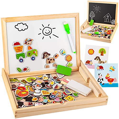 alles-meine.de GmbH Magnet Legespiel/Holzpuzzle Modellwahl Tiere & Figuren - Kreide + Whiteboard Tafel - Puzzle magnetisch - Reisespiel Unterwegs - Legepuzzle Legespielzeug.. alles-meine.de GmbH Magnet Legespiel/Holzpuzzle Modellwahl Tiere & Figuren - Kreide + Whiteboard Tafel - Puzzle magnetisch - Reisespiel Unterwegs - Legepuzzle Legespielzeug.. von alles-meine.de GmbH